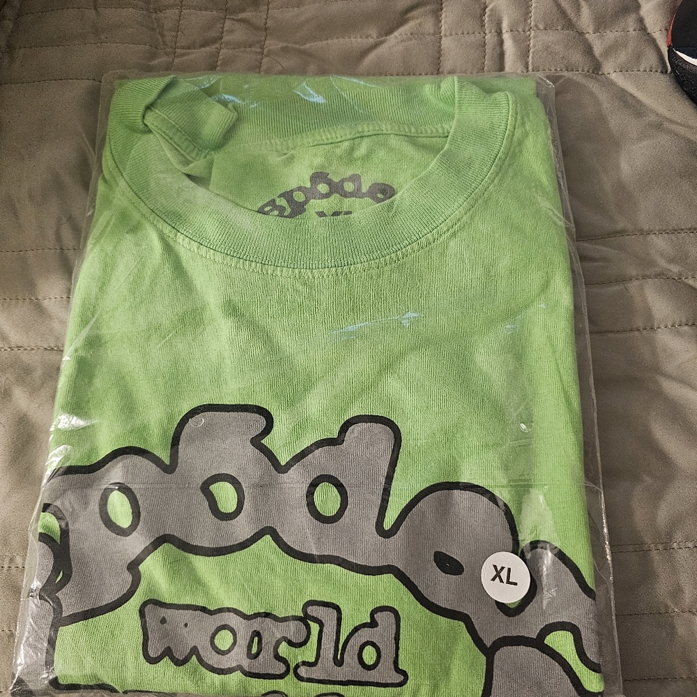 SP5DER WORLDWIDE TEE NEW SI,E XLG